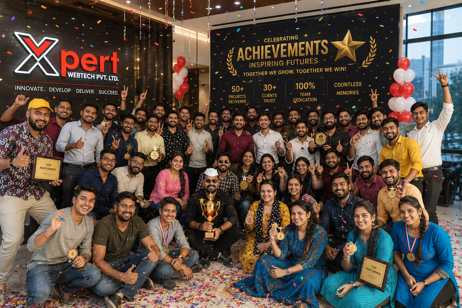 Xpert Webtech team achievements